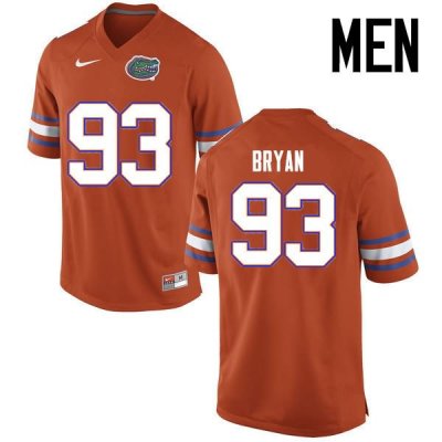 Men's Florida Gators #93 Taven Bryan NCAA Nike Orange Authentic Stitched College Football Jersey HJD4062GZ